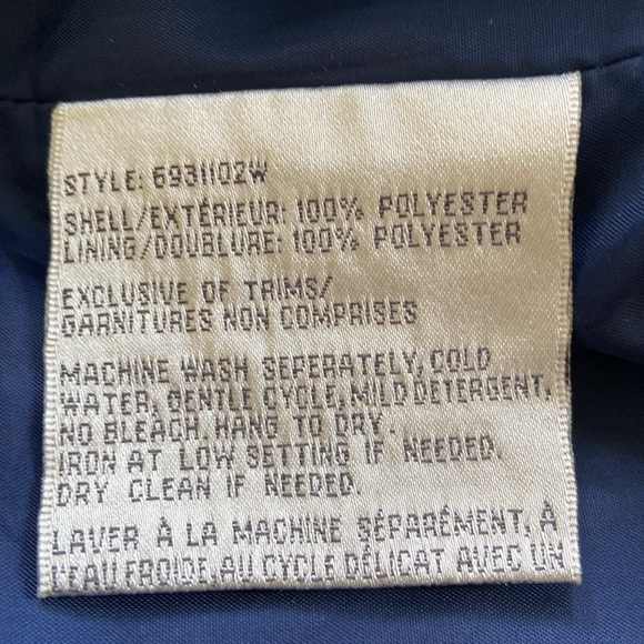 Liz Claiborne Spring to Fall Rain Jacket with Hood Plus Size 1X - Picture 11 of 13